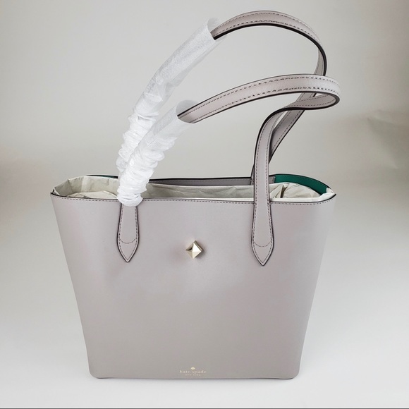 Kate Spade Kaci Small Tote in Soft Taupe NWT - Picture 6 of 9